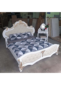 Giường ngủ gỗ cổ điển xuất khẩu 