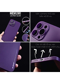 Ốp lưng Memumi siêu mỏng 0.3mm cao cấp dành cho iPhone 14 Pro , 14 Pro Max , 14 Plus , 14 - hàng chính hãng)