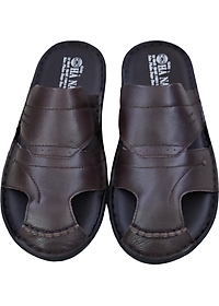 Dép bít mũi nam da bò thật HÀ NAM cao cấp GSB2041