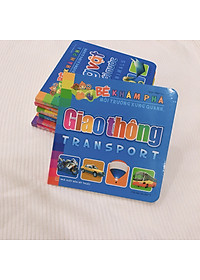 Sách: Combo Sách Bé Khám Phá Môi Trường Xung Quanh - Trọn Bộ