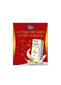 COMBO 24 Hộp Sữa Tươi Tiệt Trùng Chứa Tổ Yến Vinamilk - Lốc 4 Hộp 180ml