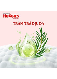 [Bao bì và CTKM thay đổi theo từng lô hàng] Combo 2 gói Tã quần Huggies Skincare Mega Jumbo M106/L96+8/XL84+4/XXL76+4 với tràm trà dịu da