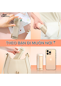 Máy Tăm Nước Cầm Tay Maxcare Travel Size UltraClean Max456PRO - Công Nghệ Độc Quyền Nhật Bản, Phiên Bản Giới Hạn, 200ml