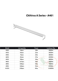 Đèn led Chihiros A 30, 35, 40, 45, 50, 60, 80, 90, 120 cm series A1 quang phổ bể thủy sinh cá tép bán cạn