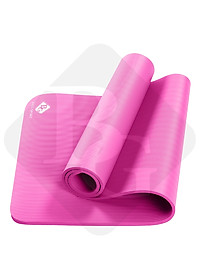 BG Thảm tập Yoga,GYM chuyên dụng dày 10mm  cao su NBR nguyên khối, độ đài hồi tốt, chống lún, Chống trơn trượt, độ bám cao, ngăn ngừa hôi và ẩm mốc (hàng nhập khẩu)
