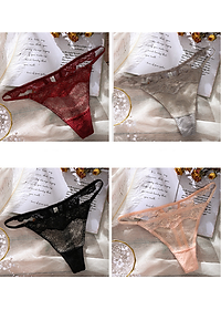 COMBO 2 QUẦN LỌT KHE REN SEXY PINOT 5057