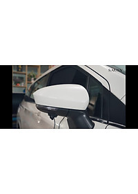 Trọn bộ MÀN HÌNH kèm Camera soi lề ô tô gắn gương cắm tẩu không đấu YOELBAER góc quay rộng không khoan