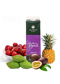 Nước ép trái cây tươi Tropical Le Fruit hộp 1L