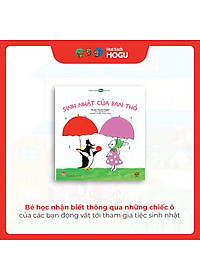 Truyện Ehon bé 1-2-3 tuổi - Sinh nhật của bạn Thỏ