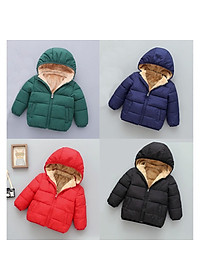 Áo khoác lông cừu  siêu ấm siêu nhẹ dành cho bé trai bé gái