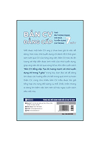 Sách Bản CV đẳng cấp: Tạo ấn tượng mạnh với nhà tuyển dụng chỉ trong 7 giây