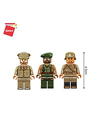 Đồ chơi xếp hình, lắp ráp Qman 1720 - Cuộc xung đột bờ biển  (235 mảnh ghép)