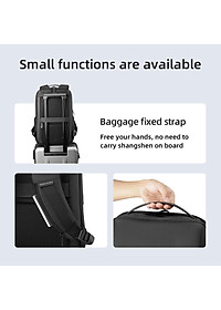 Balo Văn Phòng Nhiều Lớp Chống Nước Chống Trộm Đựng Máy Tính Xách Tay Có Cổng Usb Tiện Dụng Mark Ryden