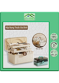 Hộp Đựng Thuốc Gia Đình Kích Thước 32cm x 18cm x 17.5cm