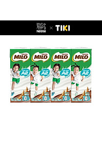 [TẶNG BALÔ NĂNG ĐỘNG] Thùng 48 Hộp Sữa Nestlé MILO A2 MỚI  (180ml / Hộp)