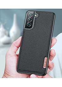 Ốp lưng dành cho Samsung Galaxy S22 Dux Ducis Fino dệt sợi Nylon siêu bền - Hàng nhập khẩu