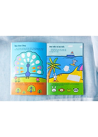 Sách - 300 miếng bóc dán sticker thông minh cho bé 3-12 tuổi (Đinh Tị)