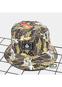 Nón vành tròn tai bèo, Mũ bucket họa tiết 2 mặt, vải cotton cao cấp cho cả nam và nữ