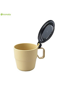 Ly nhựa cao cấp có nắp chống tràn Inomata hàng nội địa Nhật Bản