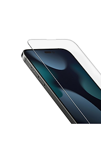 Kính Cường Lực UNIQ OPTIX Clear dành cho iPhone 15 / 15 Plus / 15 Pro / 15 Pro Max - Hàng Chính Hãng