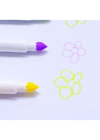 Hộp 20 Bút Lông Màu Pastel Rửa Được Washable Fiber Pen - Colokit SWM-C008