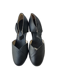 Giày Sandal Cao Gót Da Bò BIGGBEN Cao 5 Phân SDCG124