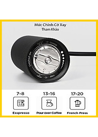Cối xay cà phê Timemore Slim 3 | Nâng cấp Lưỡi 6 cánh S2C (mới 2022) - Hàng chính hãng Timemore
