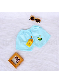 Combo 5 quần ngắn sơ sinh vải 100% cotton đủ màu xinh xắn cho bé