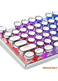 104 Cái/bộ PBT Tròn Đa Năng Nắp Phím Keycaps cho Cherry MX Bàn Phím Cơ cao cấp-chất lượng PBT Chất liệu Bàn Phím Phụ Kiện