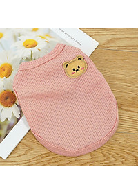 ÁO THUN BA LỖ THÔNG HƠI CHO THÚ CƯNG CHÓ MÈO