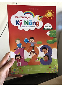 Bộ 8 cuốn Bé Rèn Kỹ Năng Dành Cho Bé 5-6 Tuổi