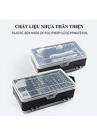 Bộ Tua Vít Đa Năng 115 Chi Tiết, Đầu Vít Bằng Thép Hợp Kim HRC60, Có Từ Tính - Chuyên Sửa Điện Thoại, Laptop, Các Thiết Bị Điện Tử - Hàng Chính Hãng