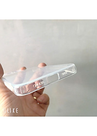 Ốp lưng iP 16e dẻo trong TPU loại tốt, bảo vệ camera KST akz ( hàng chính hãng)