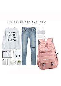 Balo thời trang phong cách Hàn Quốc dày dặn chống thấm nước dùng cho đi học, đi chơi - BEE GEE – BLTT1014