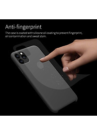 Ốp lưng chống sốc silicon cho iPhone 11 Pro Max mỏng 1mm hiệu Nillkin Flex Pure Cover Case (chống sốc cực tốt, chất liệu cao cấp, gờ bảo vệ camera) - hàng nhập khẩu
