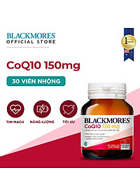 Viên Uống Bổ Tim Hỗ Trợ Sức Khỏe Blackmores CoQ10 150mg Lọ 30 Viên