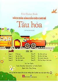 First Sticker Book - Sách Dán Hình Đầu Đời Cho Bé - Tàu Hỏa