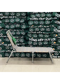 GHẾ - GIƯỜNG XẾP  DUY LỢI THÉP CHÂN DÀI (TẶNG 10 MÓC ÁO KÉP NHỰA CAO CẤP DUY LỢI)