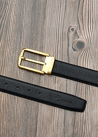 Thắt lưng nam da bò cao cấp  AT Leather PT11 - Tặng lục giác