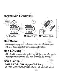 ComBo 3 Hộp Trà Chùm Ngây Ngăn Ngừa Khối U, Chống Lại Tiểu Đường Loãng Xương Làm Đẹp Da (Hộp 50 Túi Lọc X 2g)- Nguyên Thái Trang - Thảo Dược Thiên Nhiên – Tốt Cho Sức Khỏe