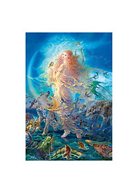 Tranh xếp Hình Tia Sáng  Nữ Hoàng Rừng Vàng Tia Sáng (925 Mảnh Ghép)