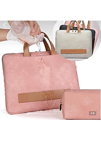 Túi xách da, cặp xách da chống sốc cho macbook, laptop, surface cao cấp