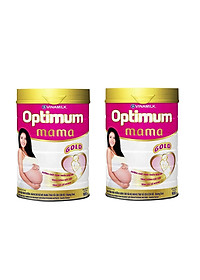 Bộ 2 Lon Sữa Bột Vinamilk Optimum Mama Gold - Hộp Thiếc 900g