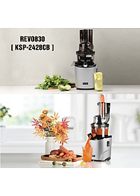 Máy ép chậm Kuvings KSP-2428CB (400ml) Màu bạc - Hàng chính hãng