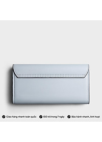 Ví Yuumy ( Thời trang nữ nắp gập kiểu cầm tay dáng dài - Ví da Seasand YV76 )