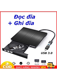 Ổ đĩa DVD gắn ngoài cho laptop DVD-RW USB 2.0