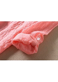 Áo đũi nữ Haint Boutique, Áo sơ mi nữ cổ V xinh phong cách vintage Sm99