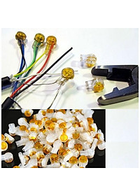 Rệp Nối Cáp Mạng, Rệp Nối Cáp Thoại bộ 200 cái Rệp K2