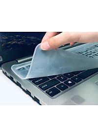 Combo 2 màng phủ bảo vệ bàn phím laptop chống bụi GROFA hàng nhập khẩu 