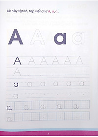 Vở Nhận Biết Và Tập Viết ABC Qua Các Trò Chơi Trí Tuệ - Tập 1 (2021)